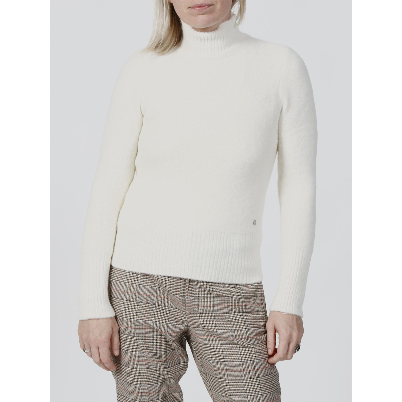 Pull col montant marion blanc femme - Guess