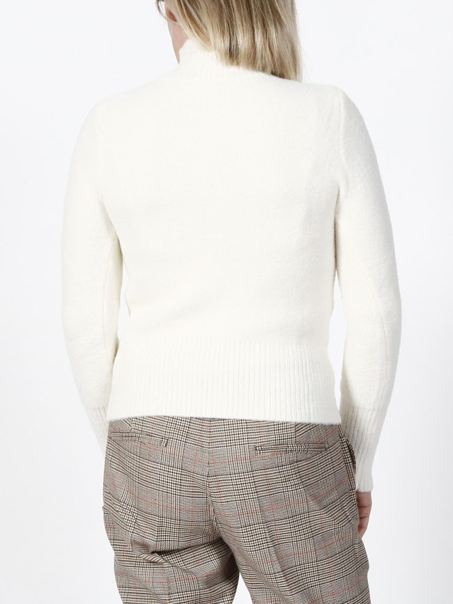 Pull col montant marion blanc femme - Guess