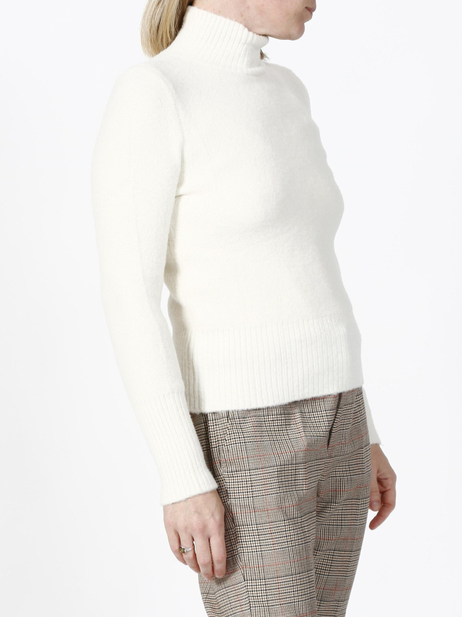 Pull col montant marion blanc femme - Guess