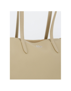 Sac shopping beige femme - Lacoste