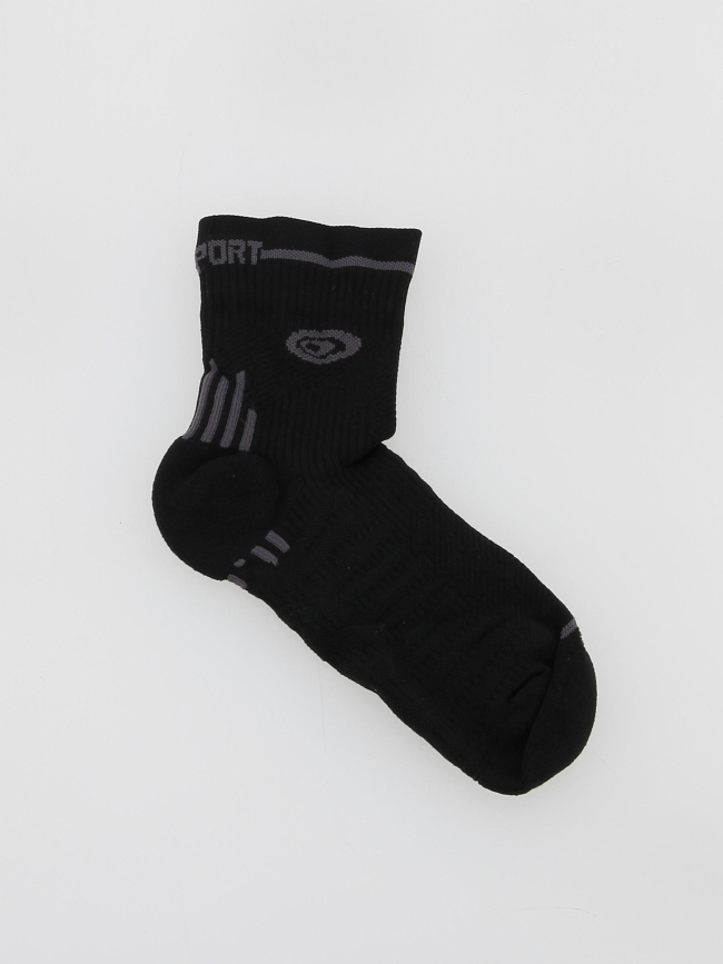 Socquette de running marathon noir - Bv Sport