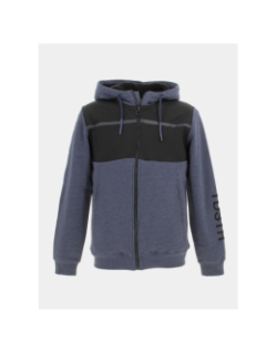 Veste sherpa foster bleu marine homme - Teddy Smith