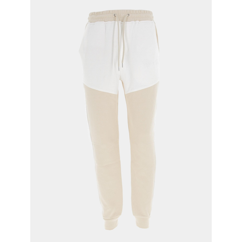 Jogging bicolore beige/blanc - Project X Paris