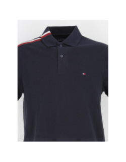 Polo global stripe bleu marine homme - Tommy Hilfiger