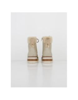 Boots abela beige femme - Kimberfeel