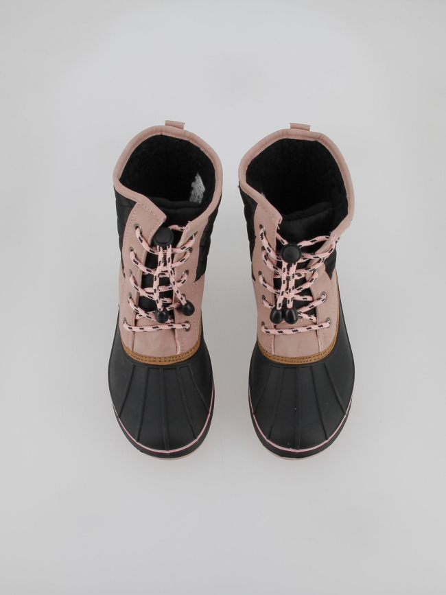 Bottes de neige jibber rose/noir fille - Kimberfeel