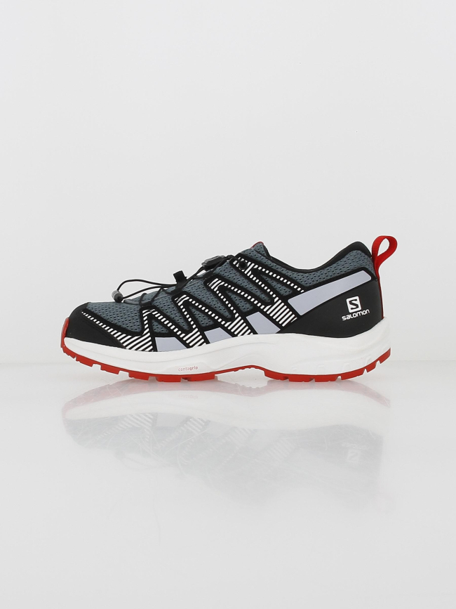 Chaussures de running xa pro v8 gris garçon - Salomon