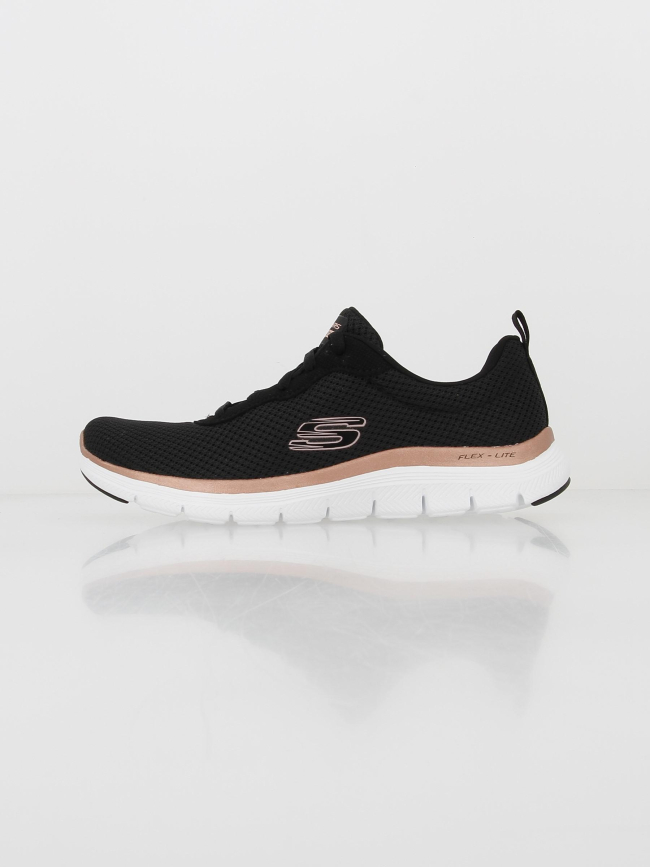 Baskets flex appeal 4.0 noir femme - Skechers