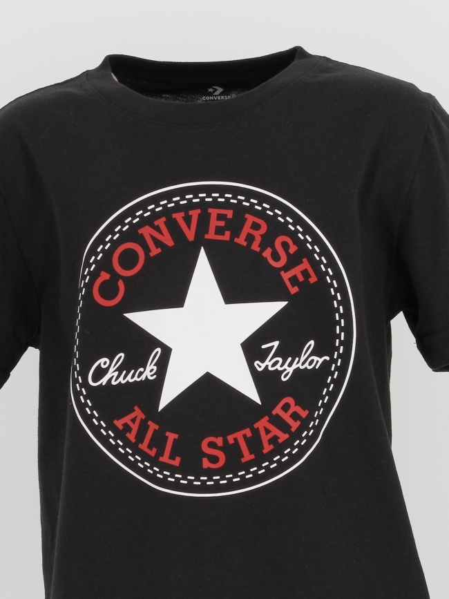 T-shirt chuck patch noir enfant - Converse