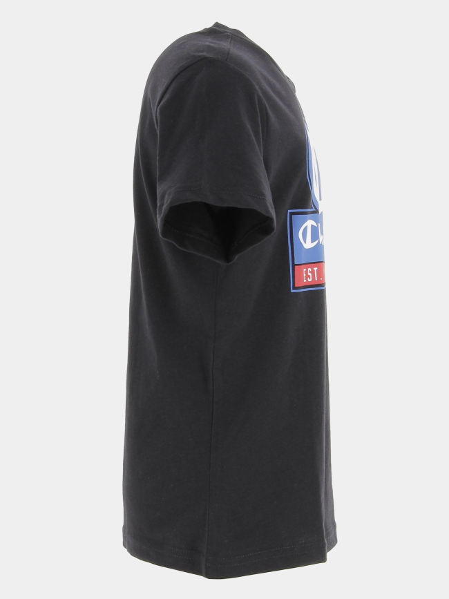 T-shirt crewneck noir garçon - Champion