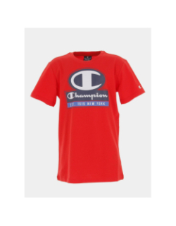 T-shirt crewneck rouge garçon - Champion