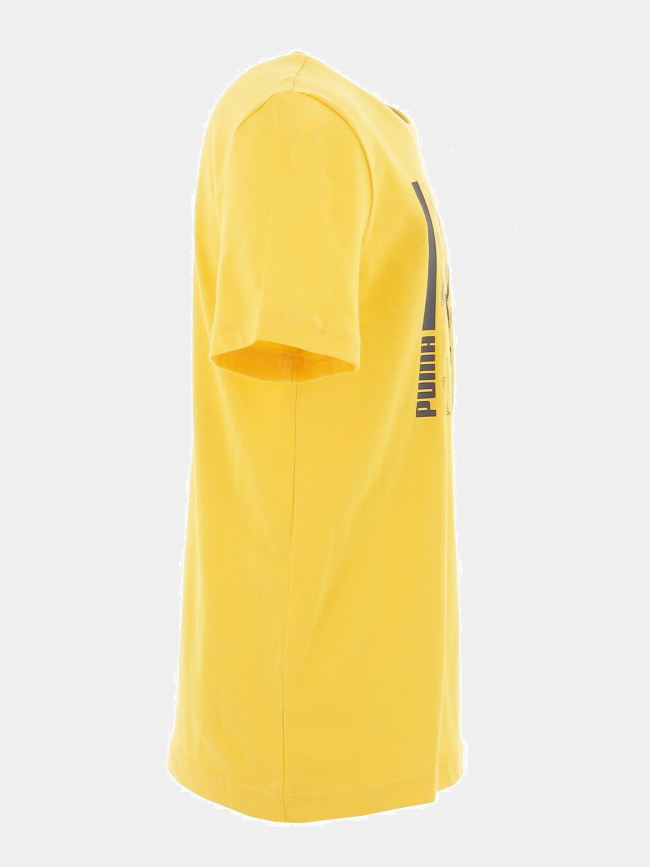 T-shirt activ spt jaune garçon - Puma