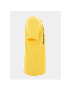 T-shirt activ spt jaune garçon - Puma