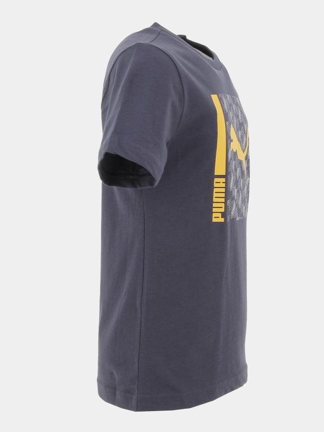 T-shirt active bleu marine garçon - Puma