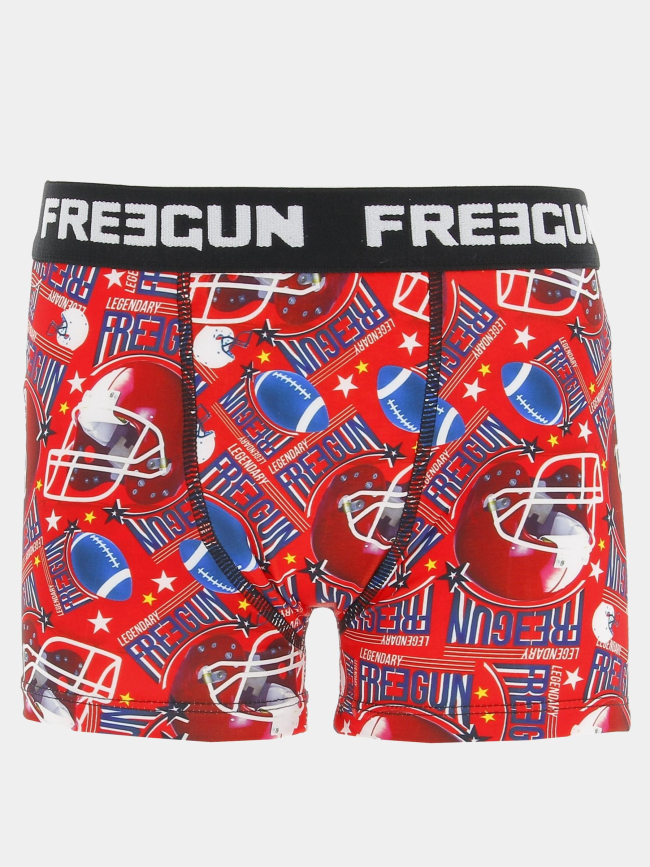 Pack 3 boxers american football multicolore garçon - Freegun