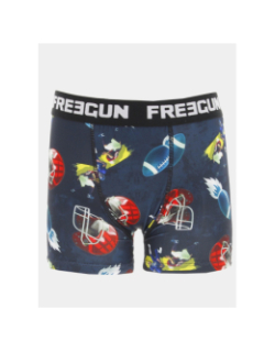 Pack 3 boxers american football multicolore garçon - Freegun