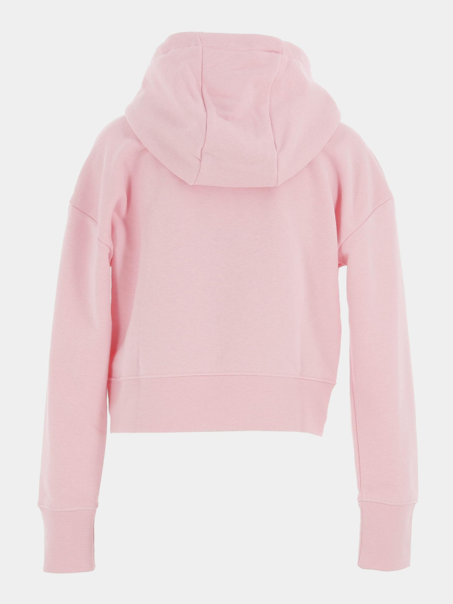Sweat à capuche crop nsw club rose fille - Nike