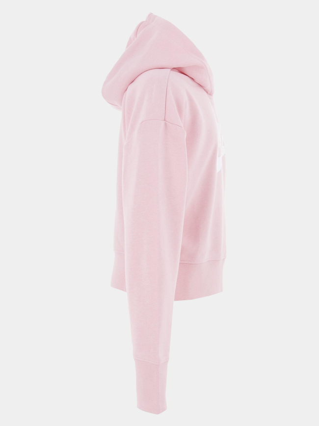 Sweat à capuche crop nsw club rose fille - Nike