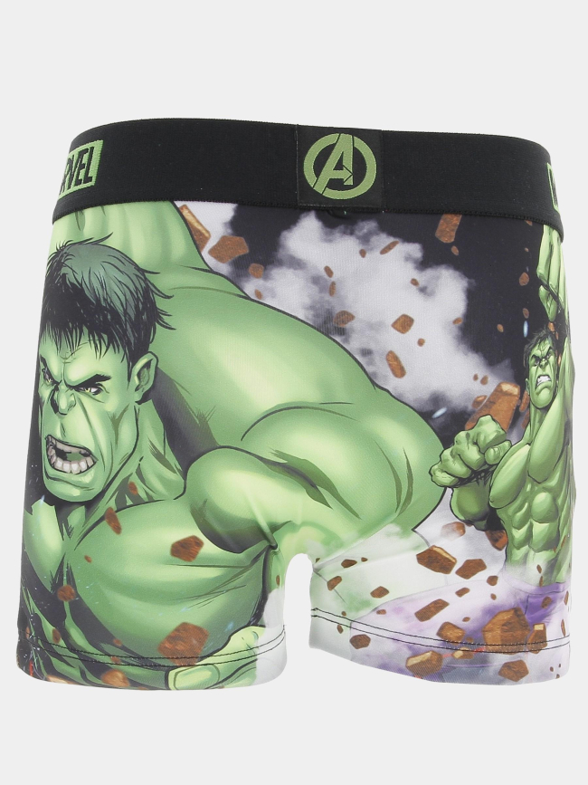 Boxer hulk vert garçon - Freegun