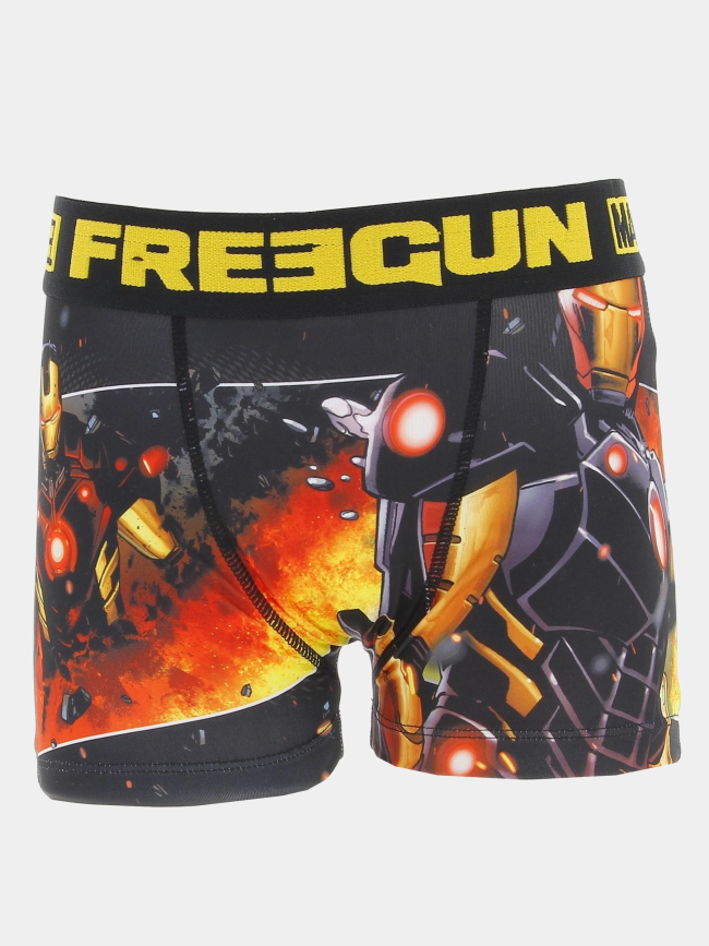 Boxer avenger iron man rouge garçon - Freegun
