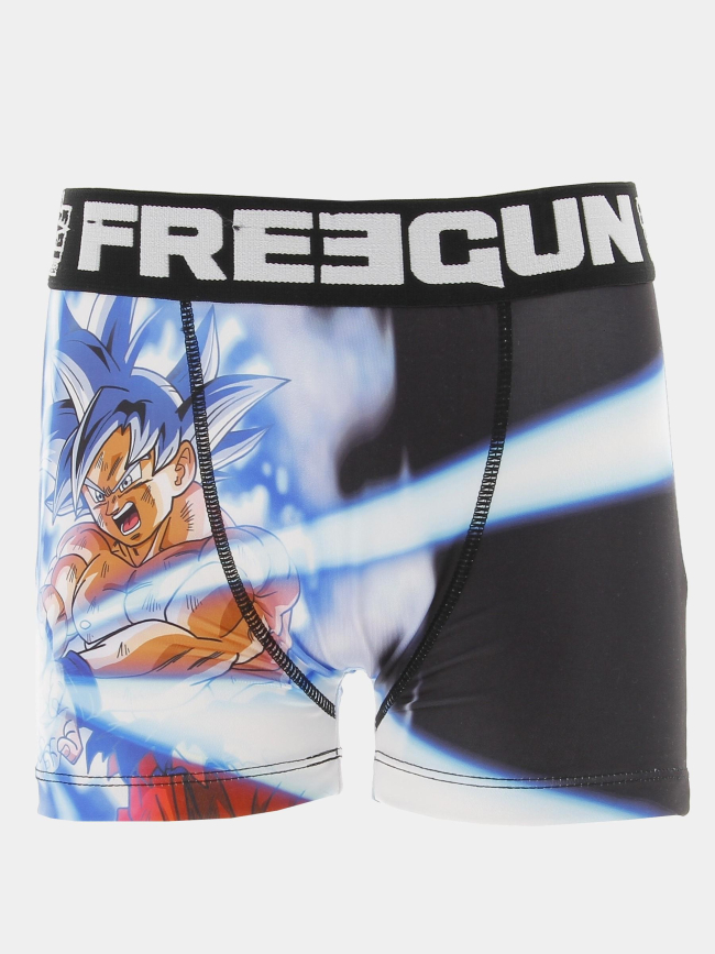 Boxer gohan dbz bleu garçon - Freegun