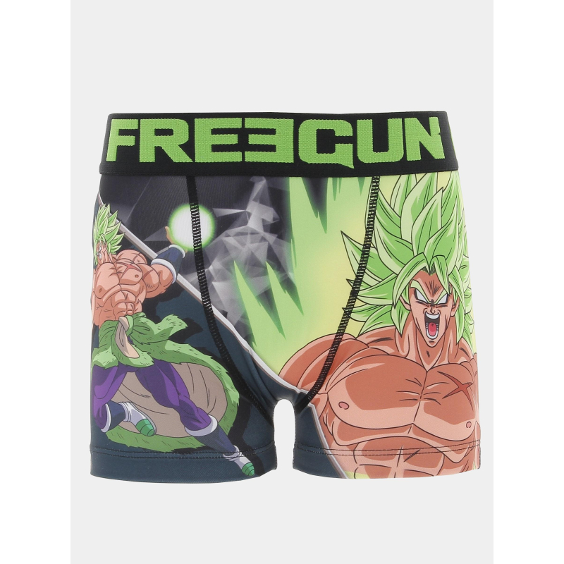 Boxer broly dbz vert garçon - Freegun
