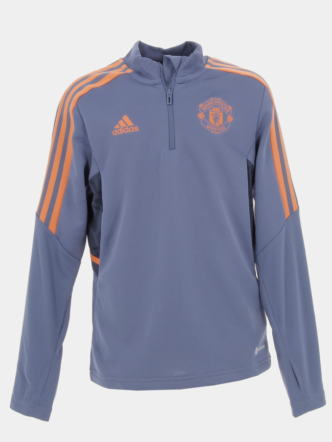 Sweat de football manchester bleu garçon - Adidas