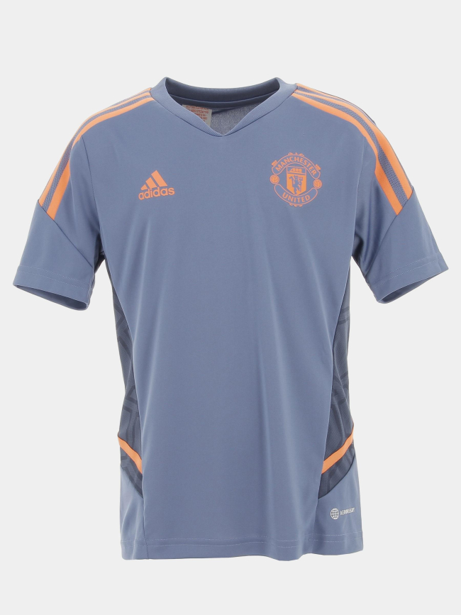 Maillot de football manchester bleu garçon - Adidas