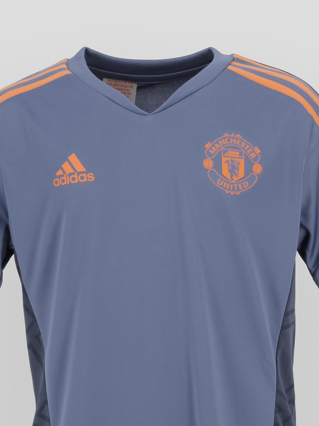 Maillot de football manchester bleu garçon - Adidas