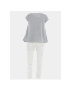 Ensemble legging t-shirt pop gris fille - Nike