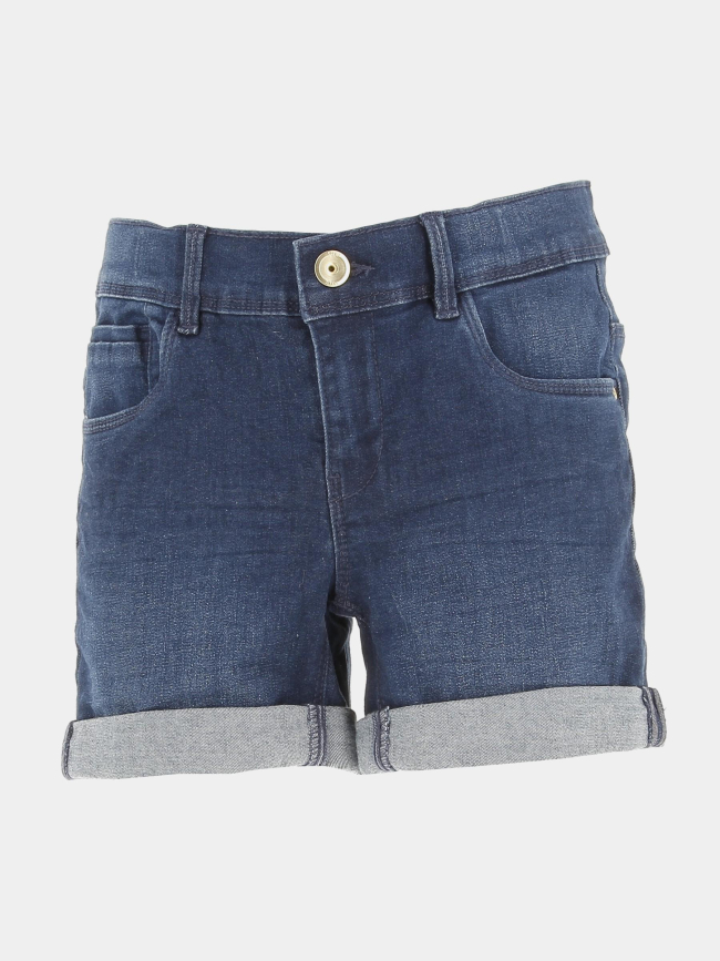 Short en jean salli bleu fille - Name It