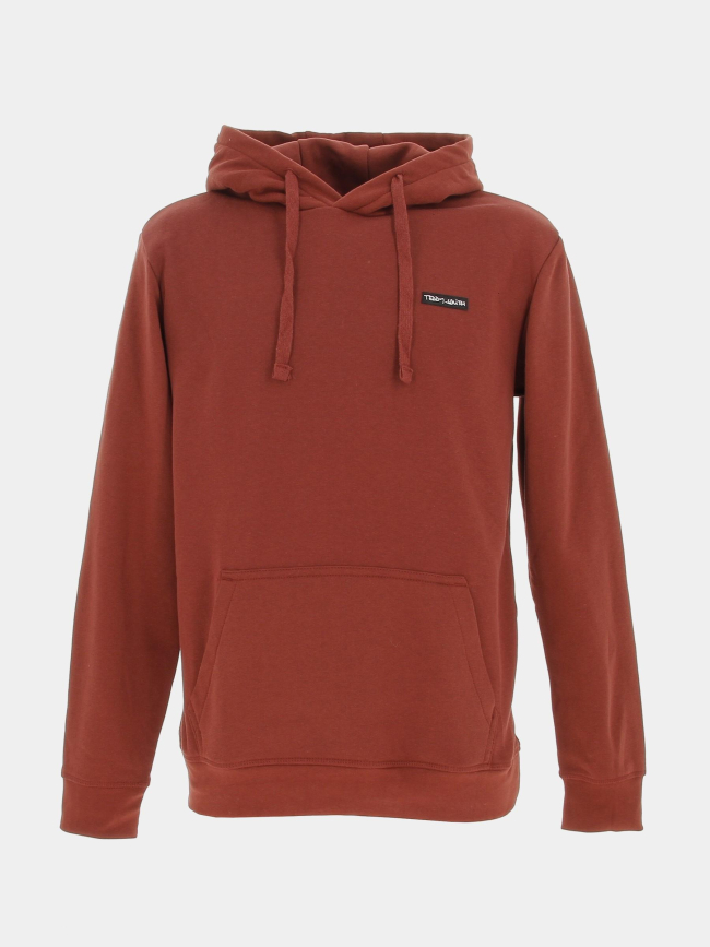 Sweat à capuche nark bordeaux homme - Teddy Smith
