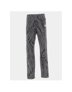 Legging de sport fi aop gris fille - Adidas