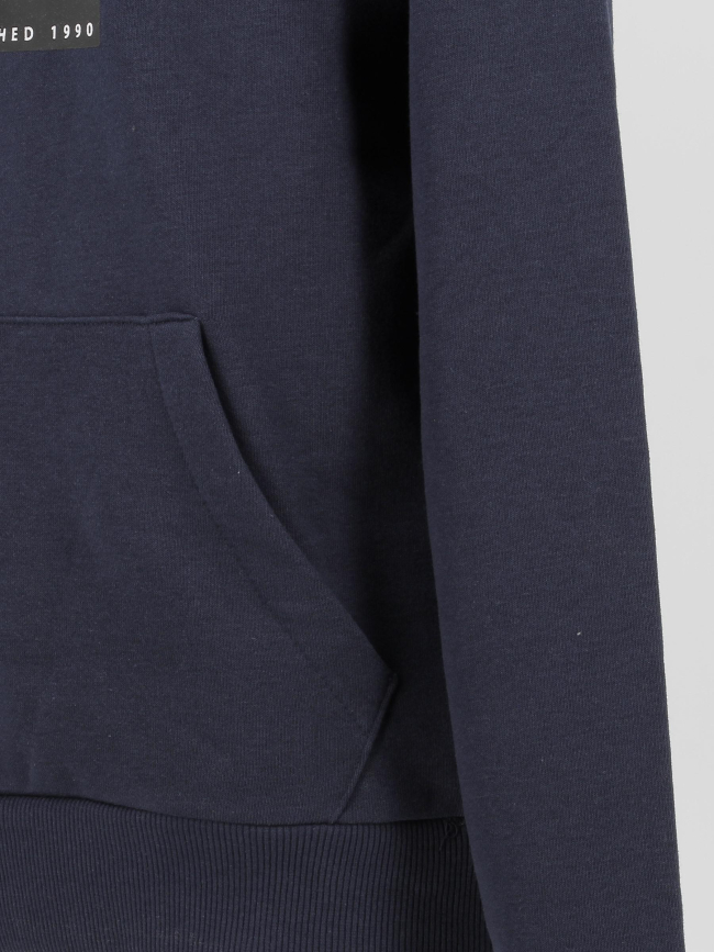 Sweat à capuche lock bleu marine garçon - Jack & Jones