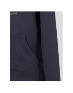 Sweat à capuche lock bleu marine garçon - Jack & Jones