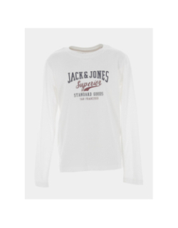 T-shirt manches longues superior blanc garçon - Jack & Jones