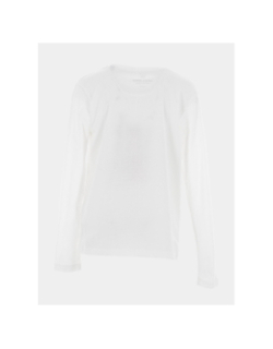 T-shirt manches longues superior blanc garçon - Jack & Jones