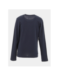 T-shirt manches longues logo bleu garçon - Jack & Jones