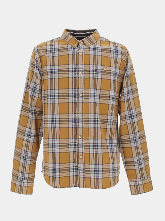 Chemise à carreaux marron homme - Rms 26