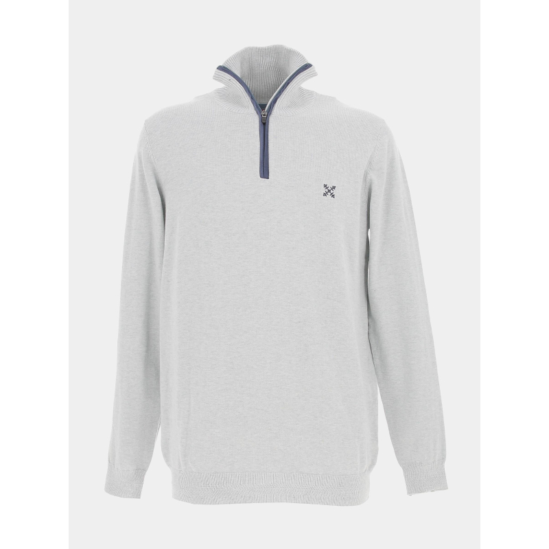 Pull col camionneur bleu homme - Oxbow