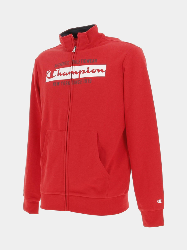 Survêtement veste jogging rouge enfant - Champion