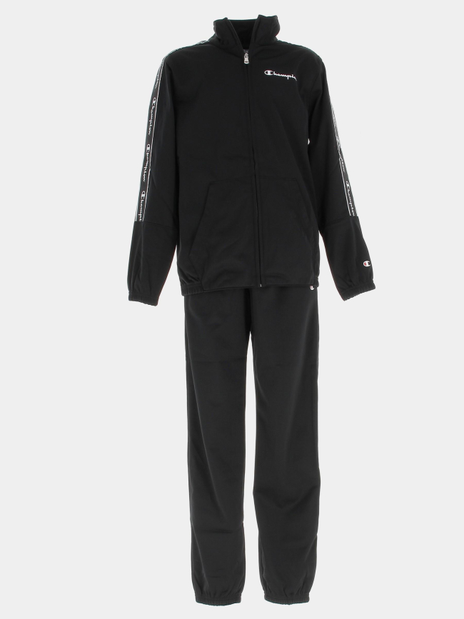 Survêtement veste full zip noir garçon - Champion