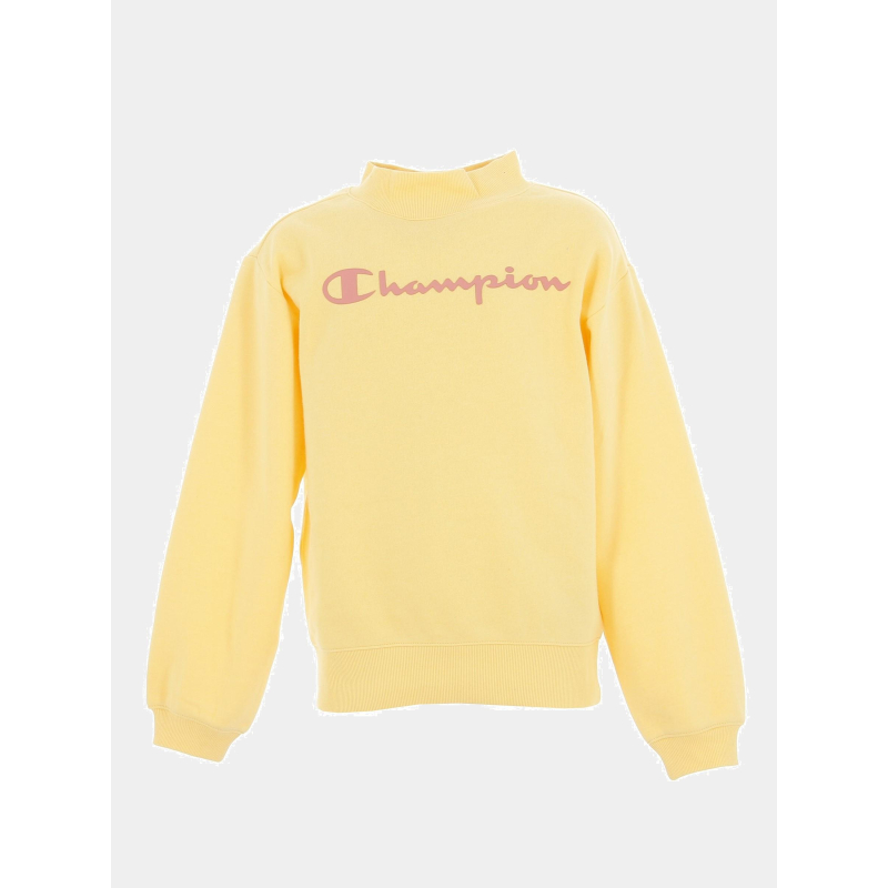 Sweat crewneck jaune enfant - Champion