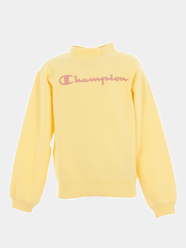 Sweat crewneck jaune enfant - Champion