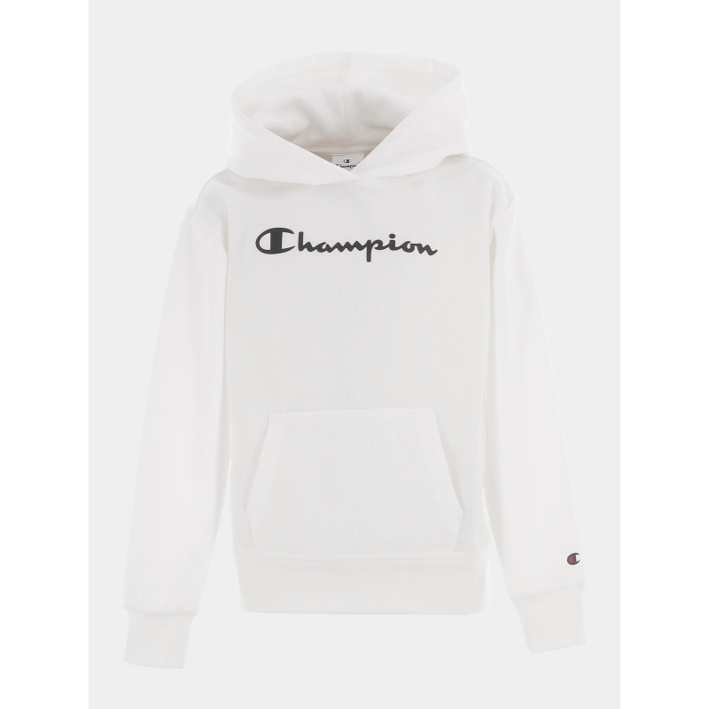 Sweat à capuche hooded blanc enfant - Champion