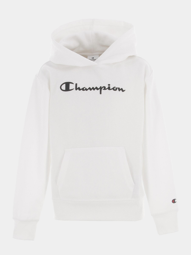 Sweat à capuche hooded blanc enfant - Champion