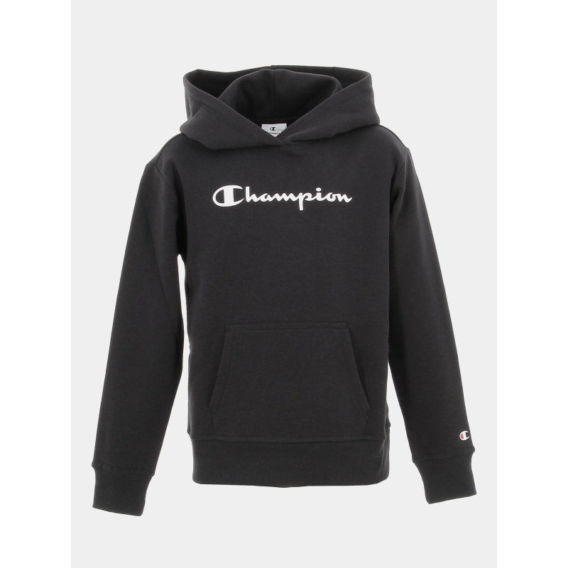 Sweat à capuche hooded noir enfant - Champion