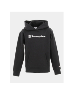 Sweat à capuche hooded noir enfant - Champion