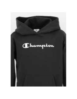 Sweat à capuche hooded noir enfant - Champion