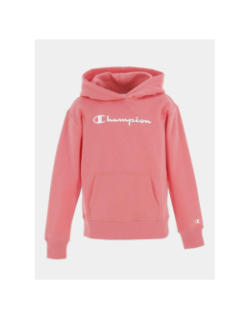 Sweat à capuche hooded rose fille - Champion